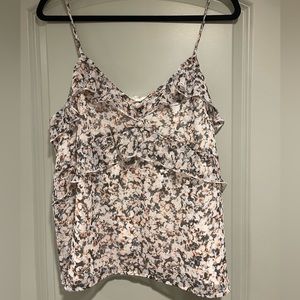 Express floral tank top